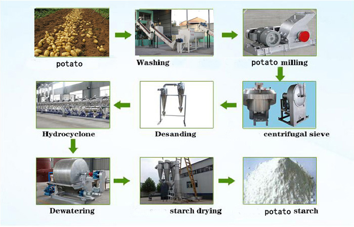 30TPH-Potato-Starch-Processing-Plant-Project