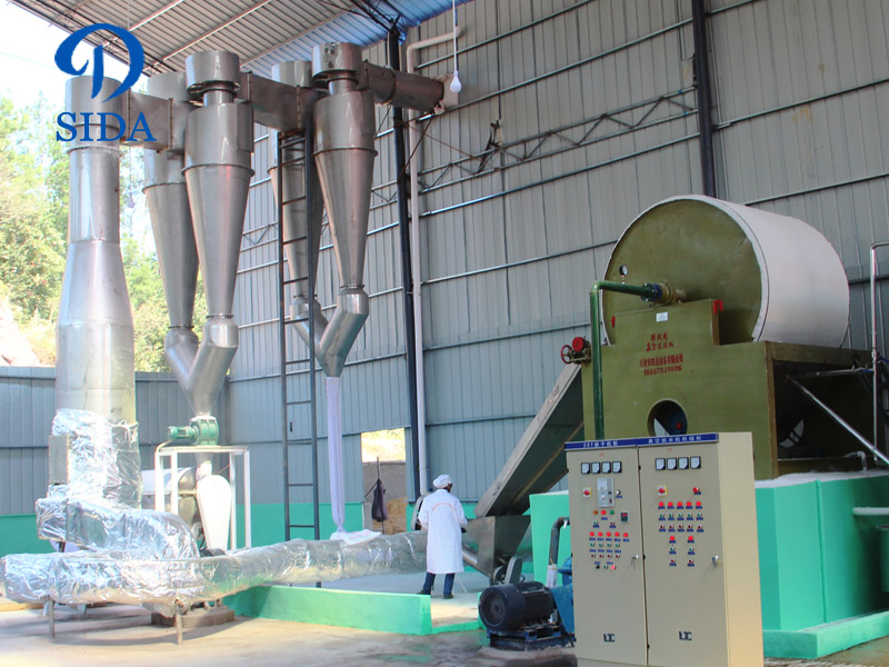 Potato-starch-processing-factory